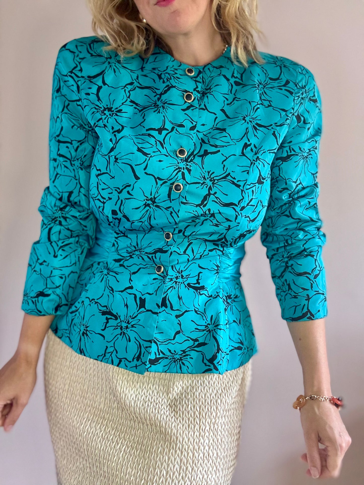 Vintage ‘1980s statement bow’ jacket