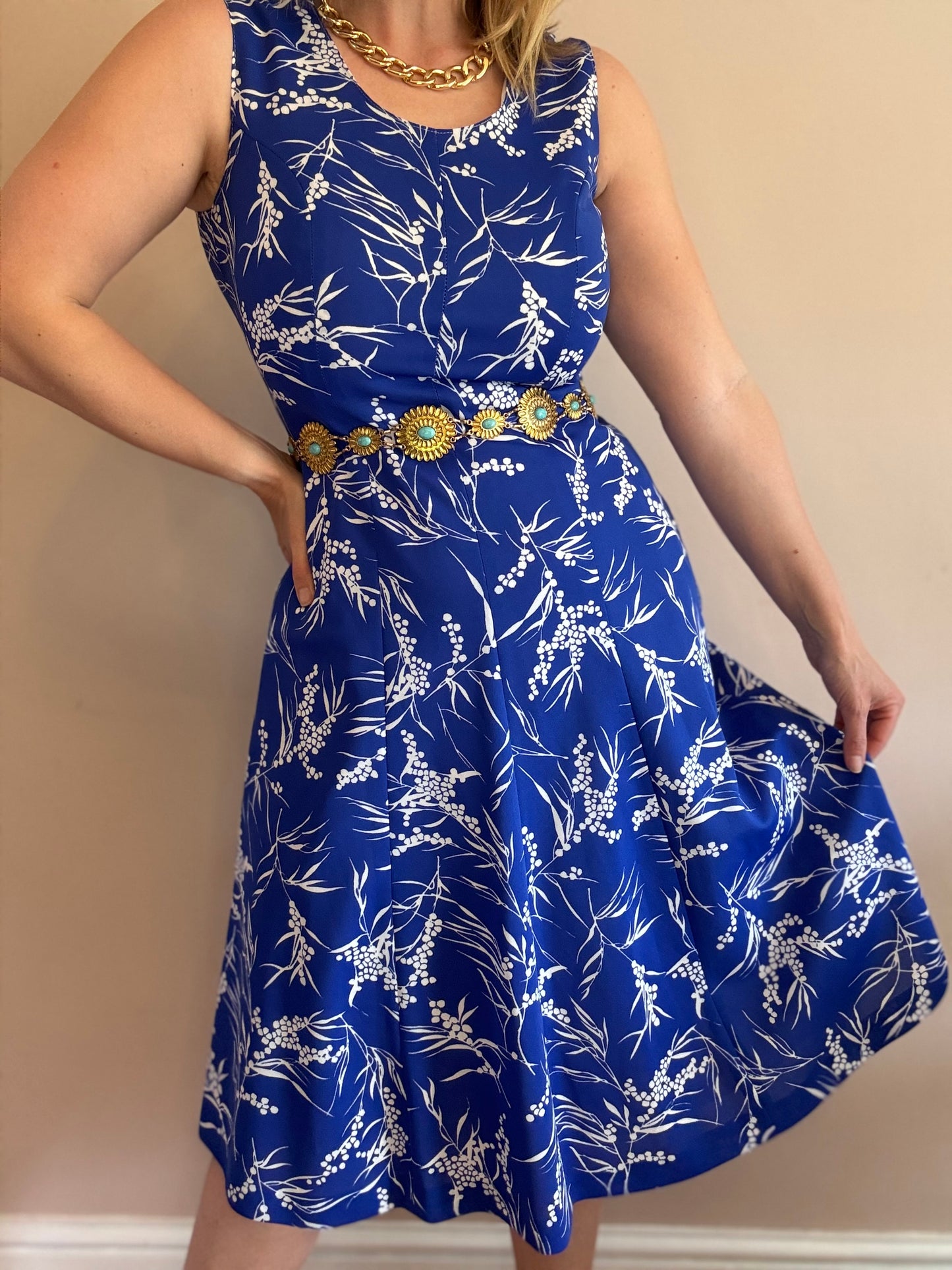 Vintage Royal Blue dress
