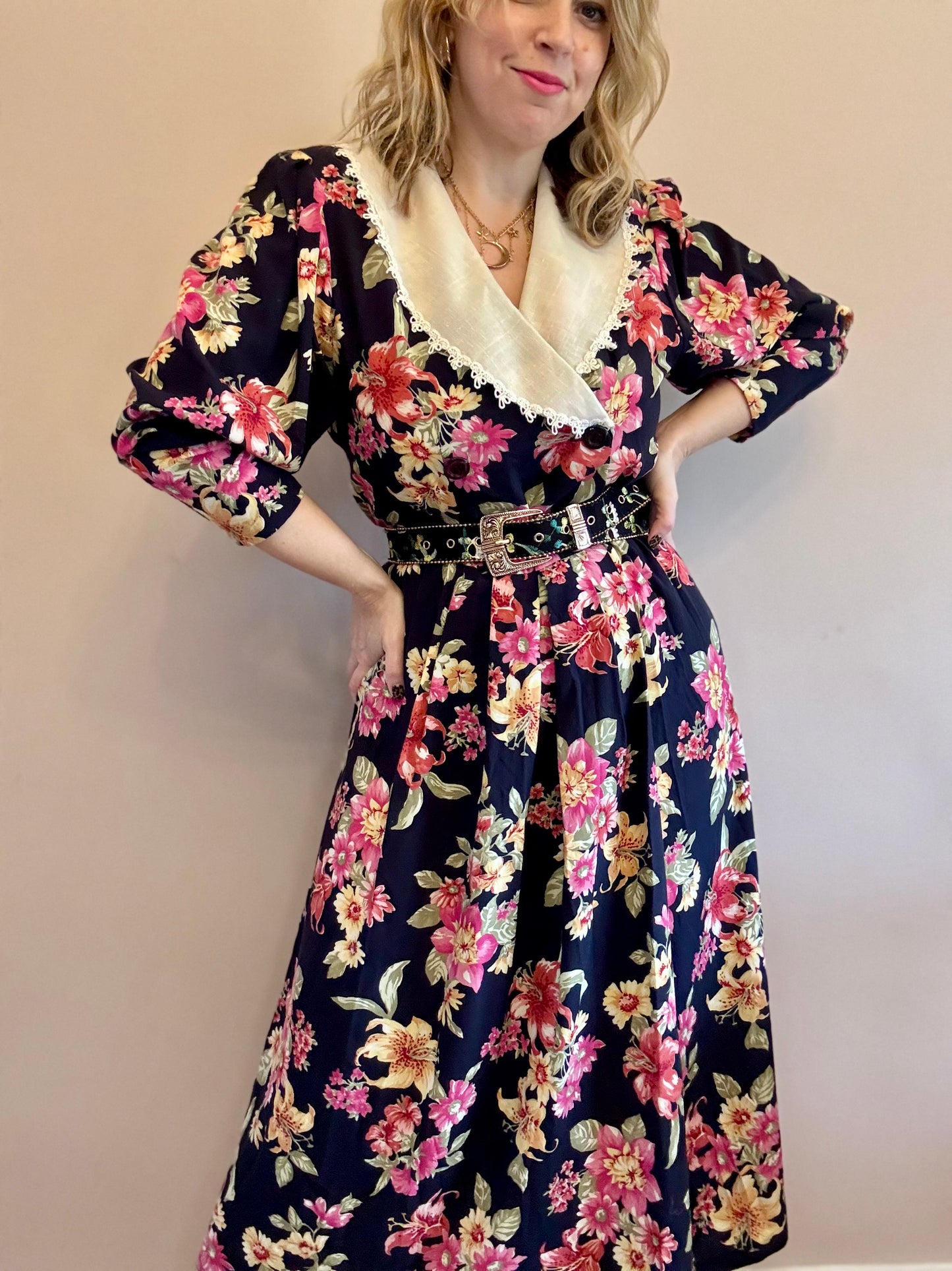 Vintage ‘Southern Lady’ 1980s dress