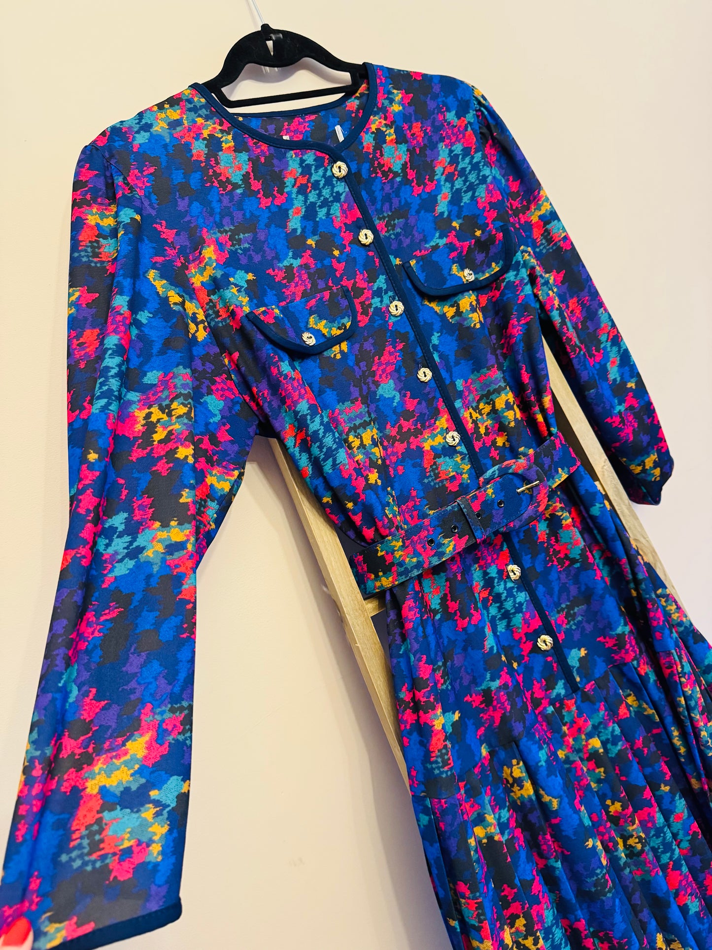 Vintage ‘jewel tone’ dress