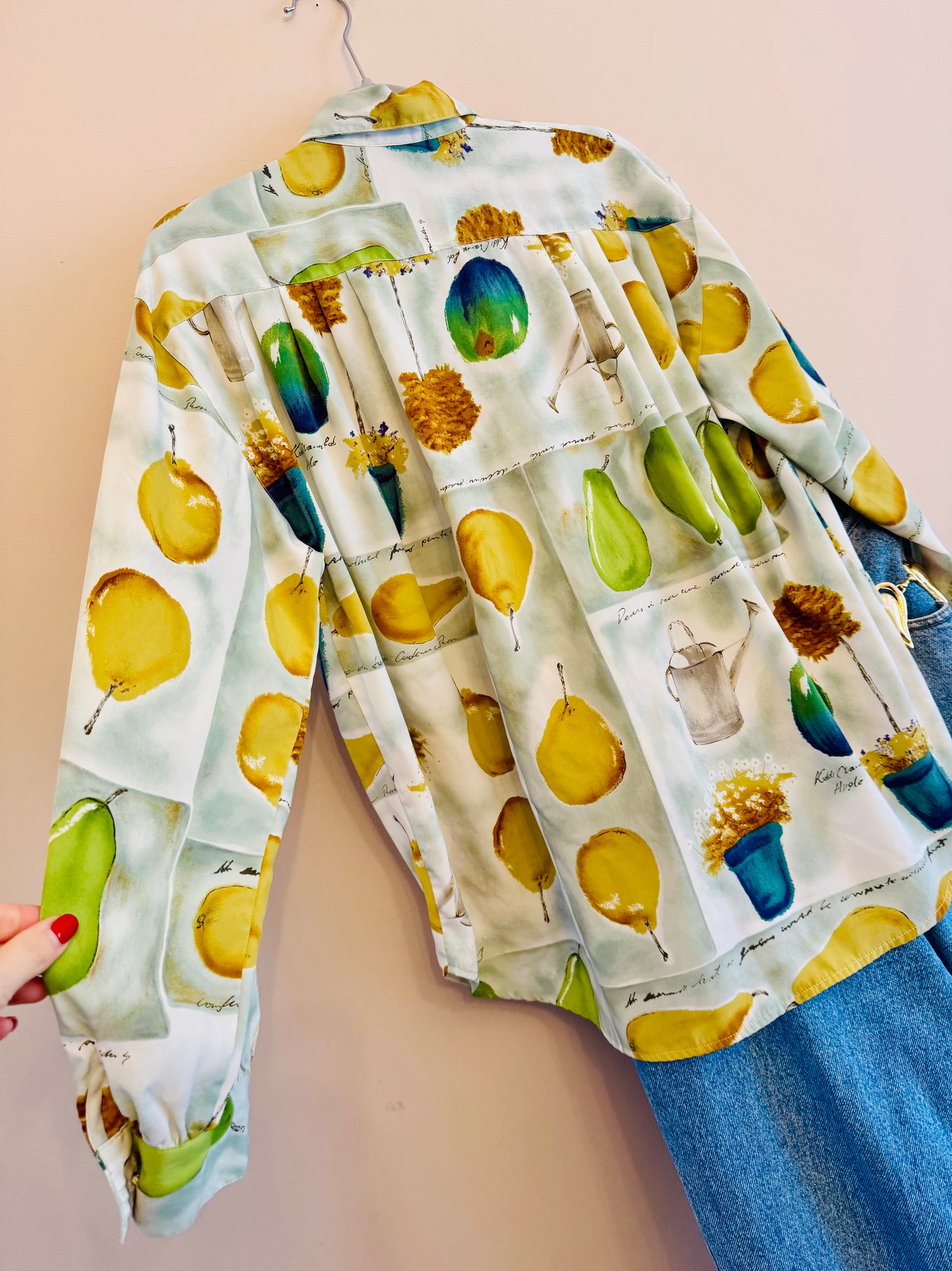 Vintage ‘garden’ blouse