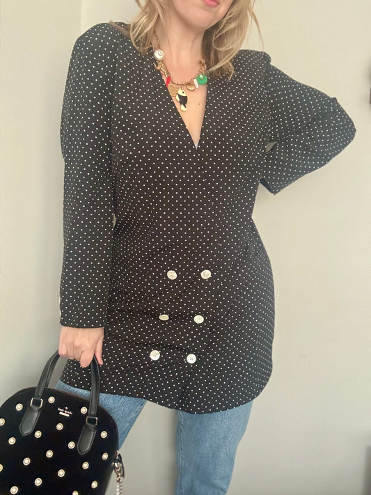 Vintage ‘polka dot’ jacket