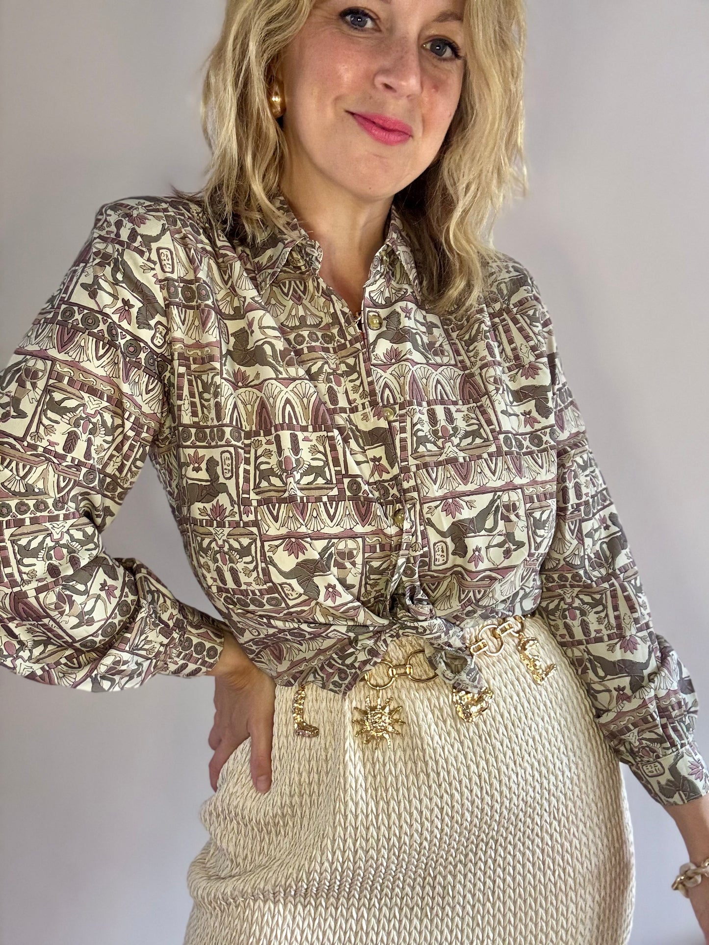 Vintage ‘Missoni-style’ blouse