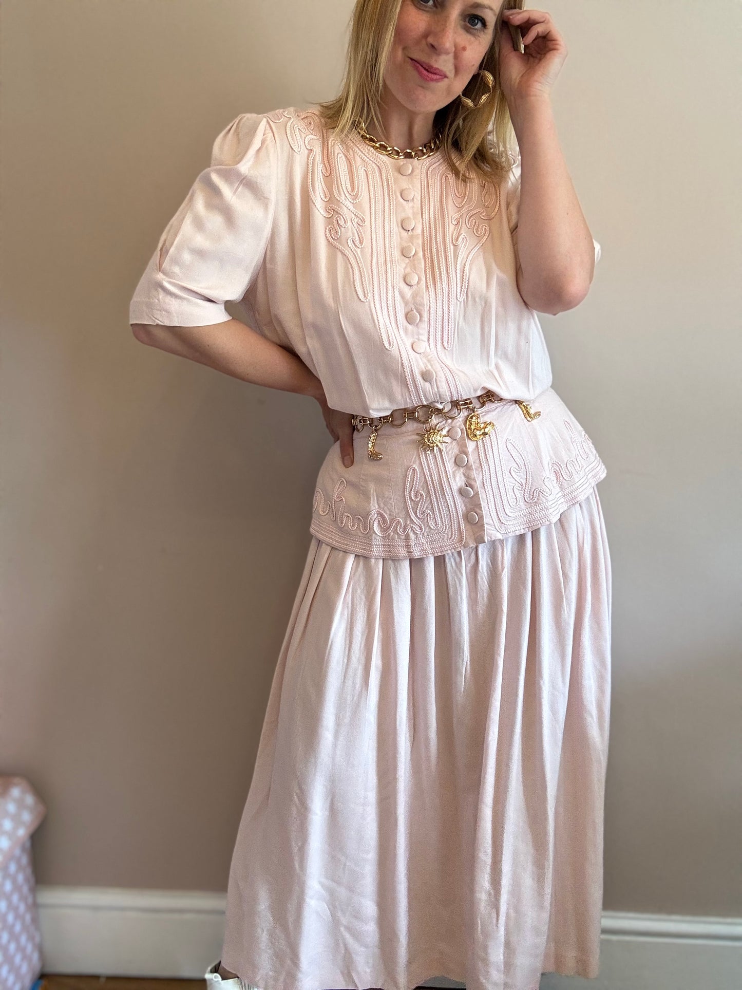 Vintage Pink Dress