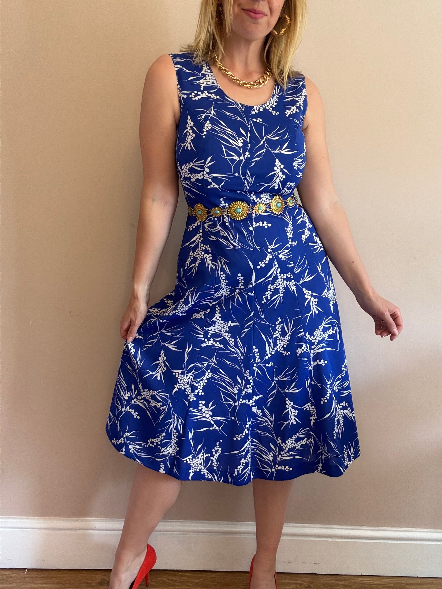 Vintage Royal Blue dress