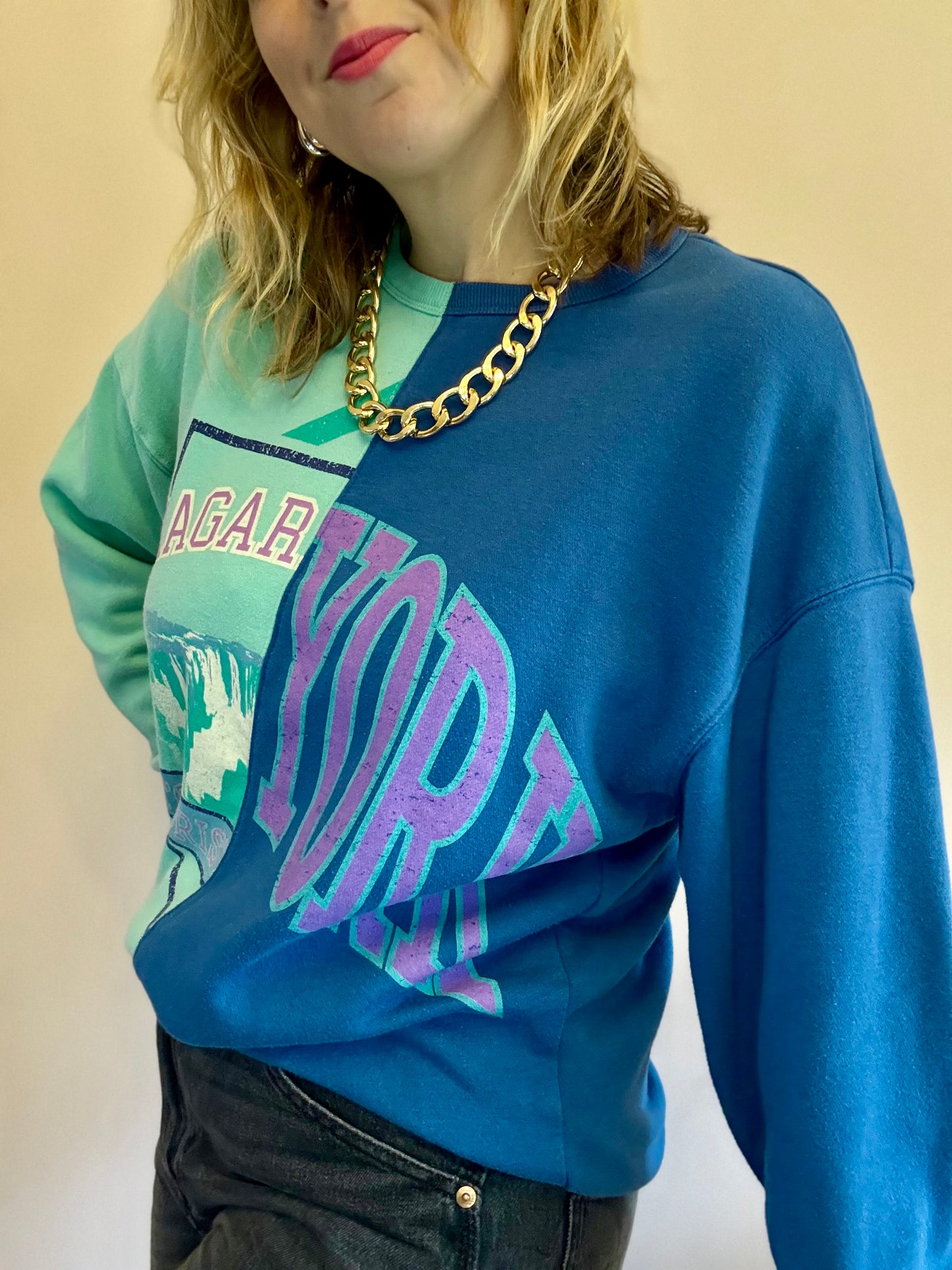 Preloved ‘clash’ sweatshirt