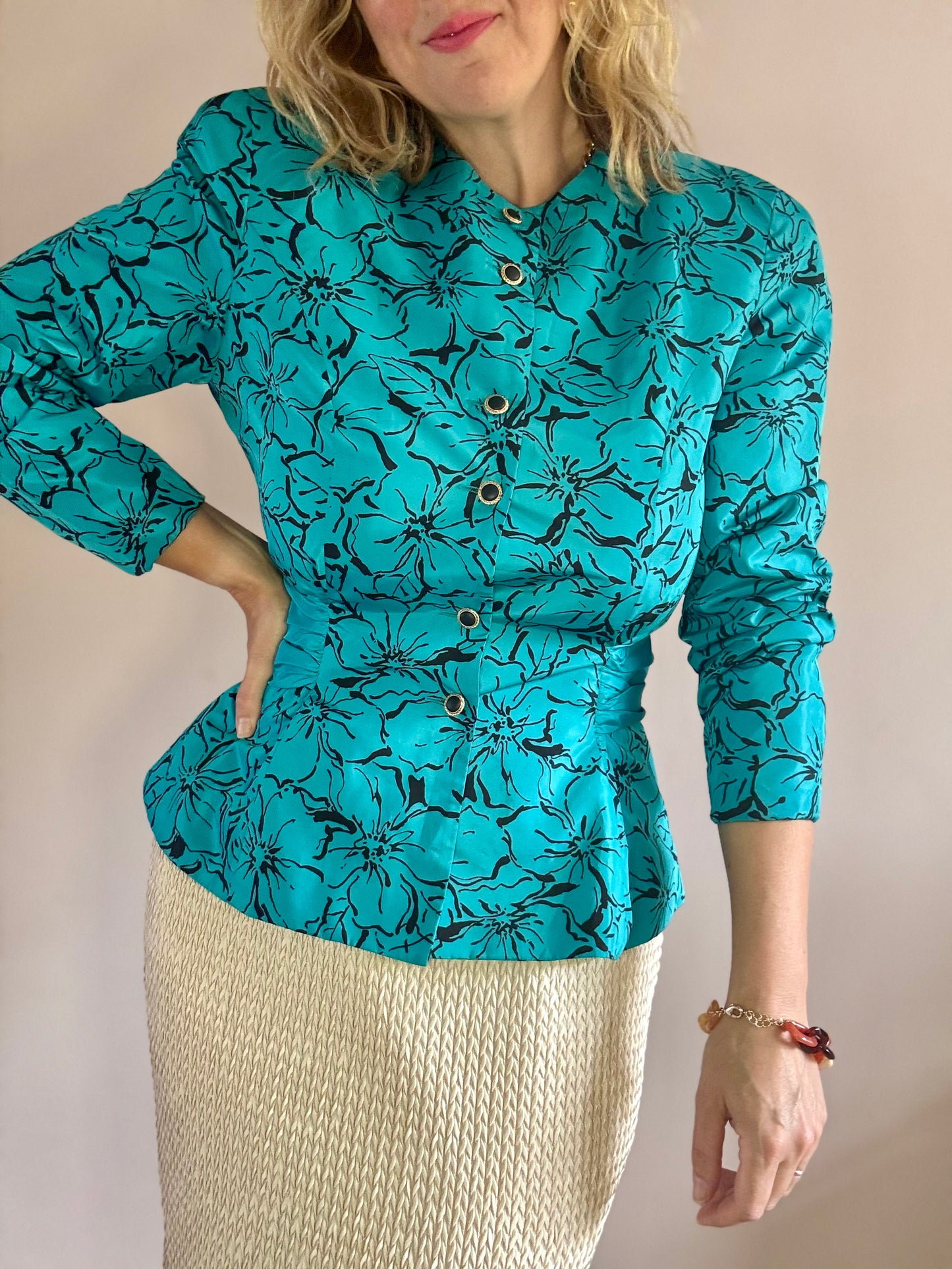 Vintage ‘1980s statement bow’ jacket