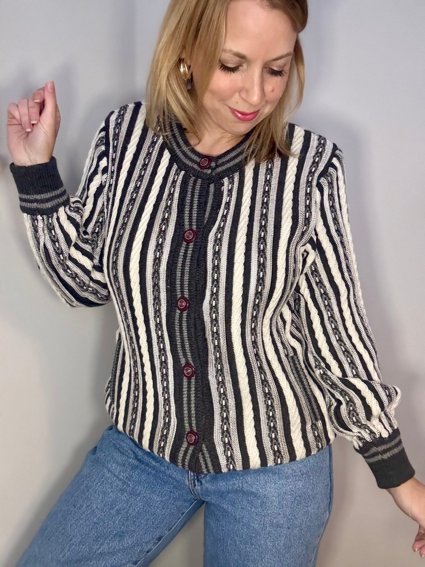 Vintage ‘Rich Lady’ cardigan