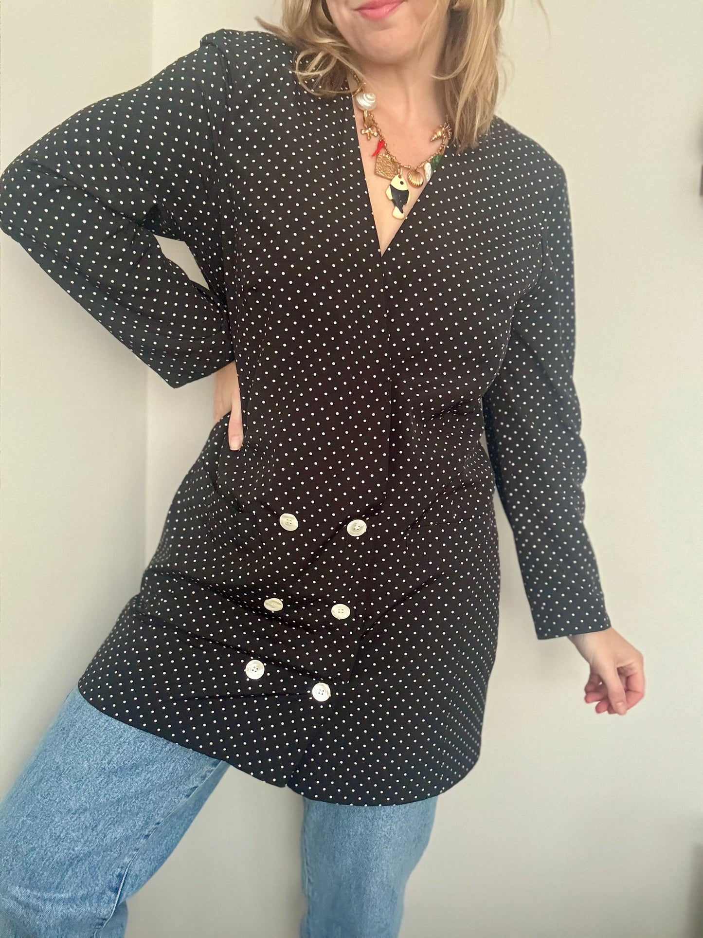 Vintage ‘polka dot’ jacket