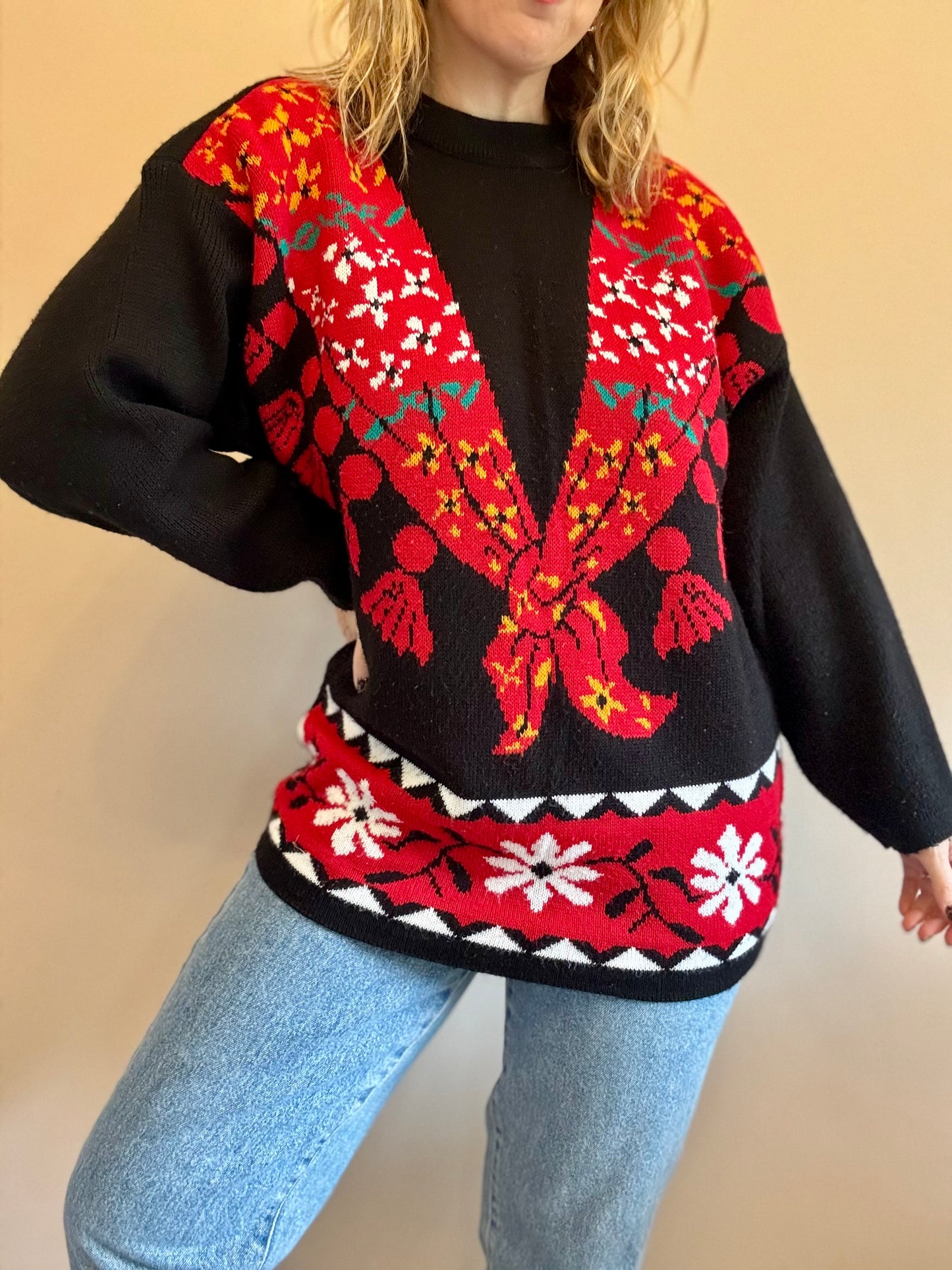 Vintage ‘shawl’ jumper