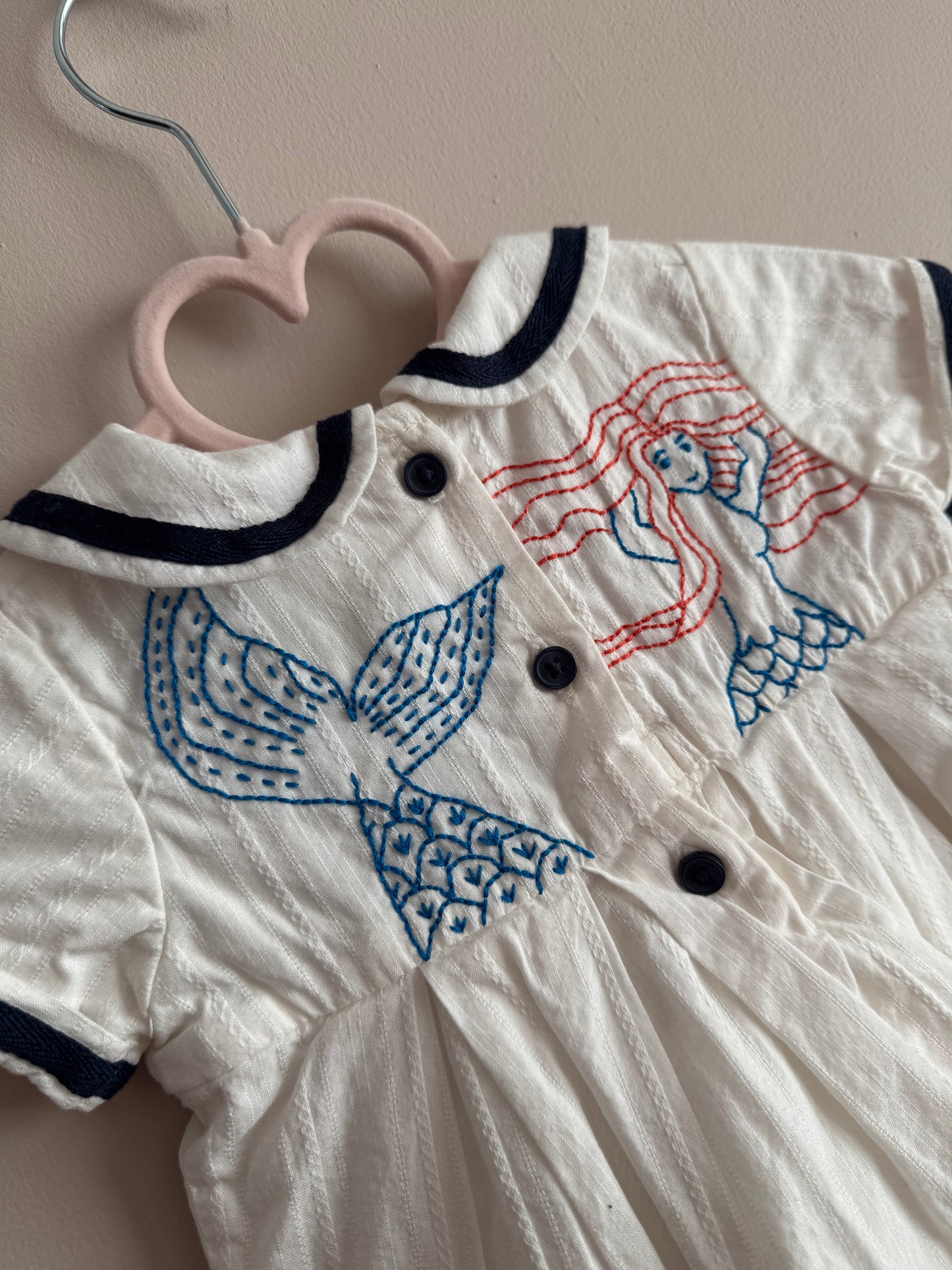 ‘Mermaid’ sailor dress