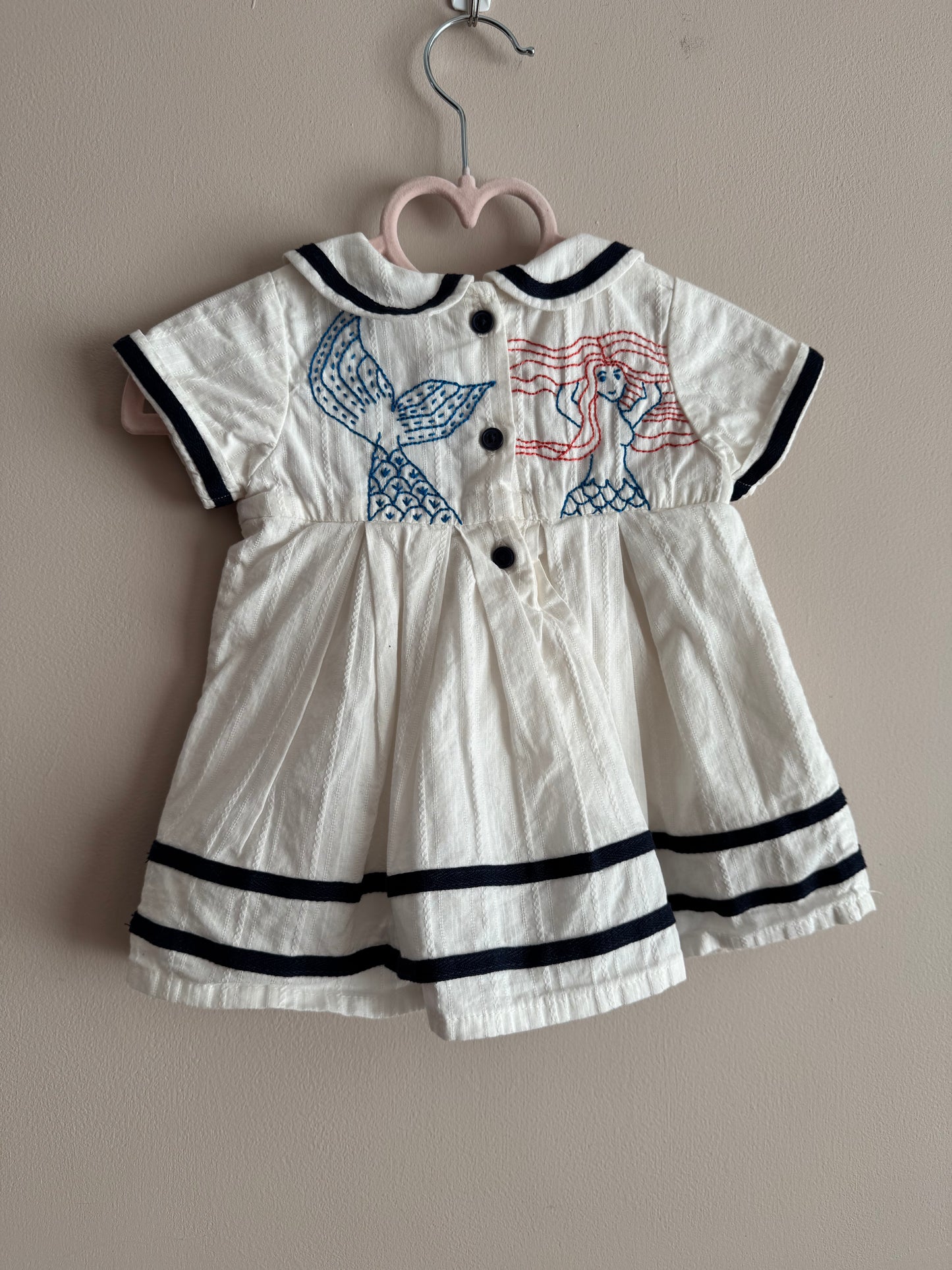 ‘Mermaid’ sailor dress