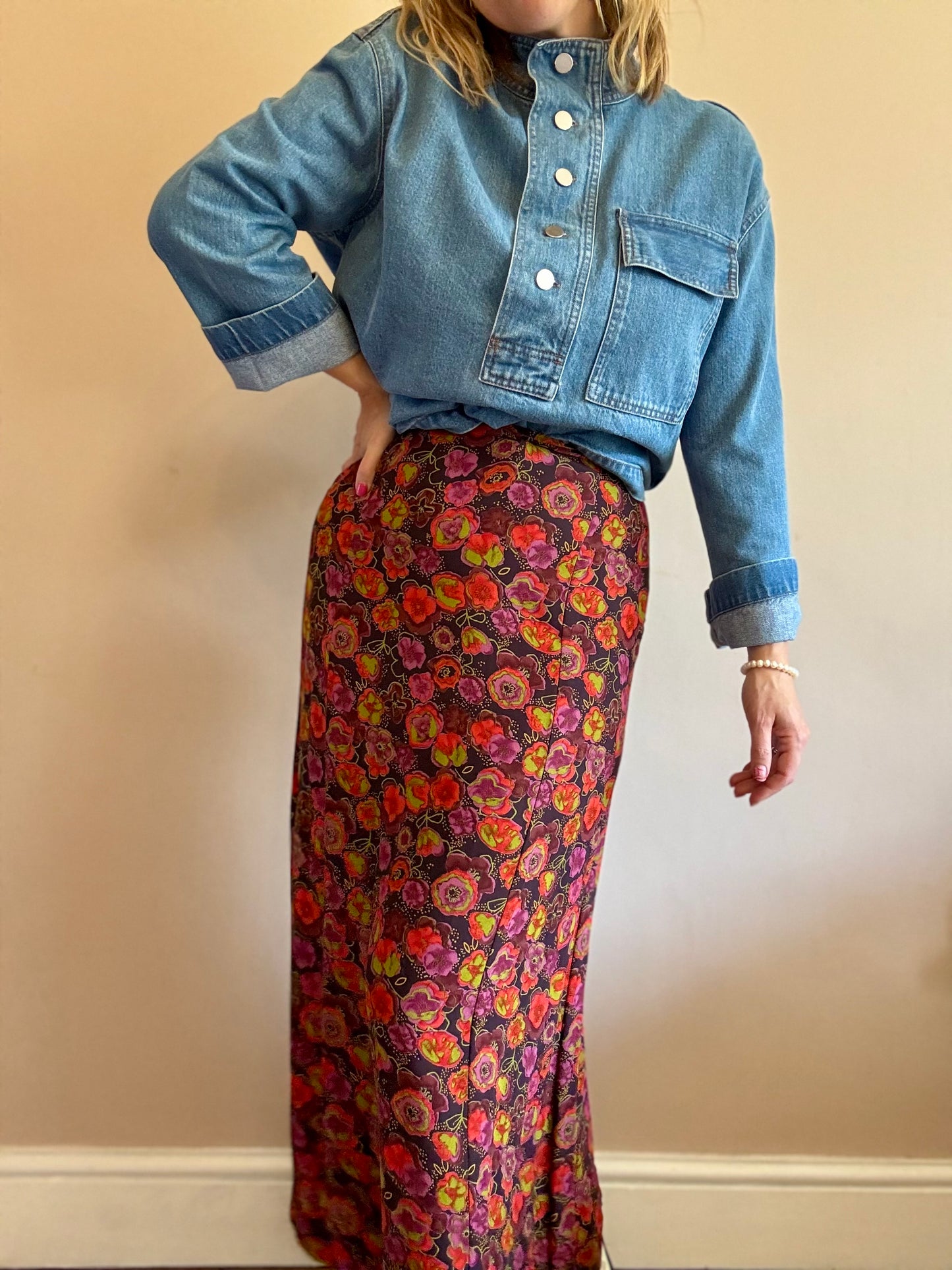 Laura Ashley vintage maxi skirt.
