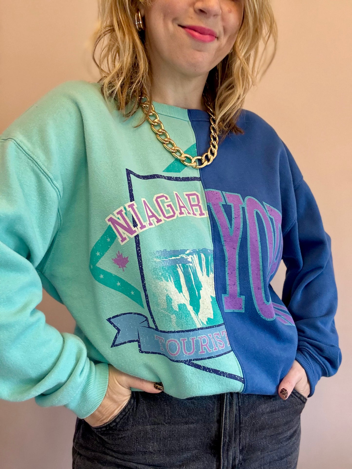 Preloved ‘clash’ sweatshirt