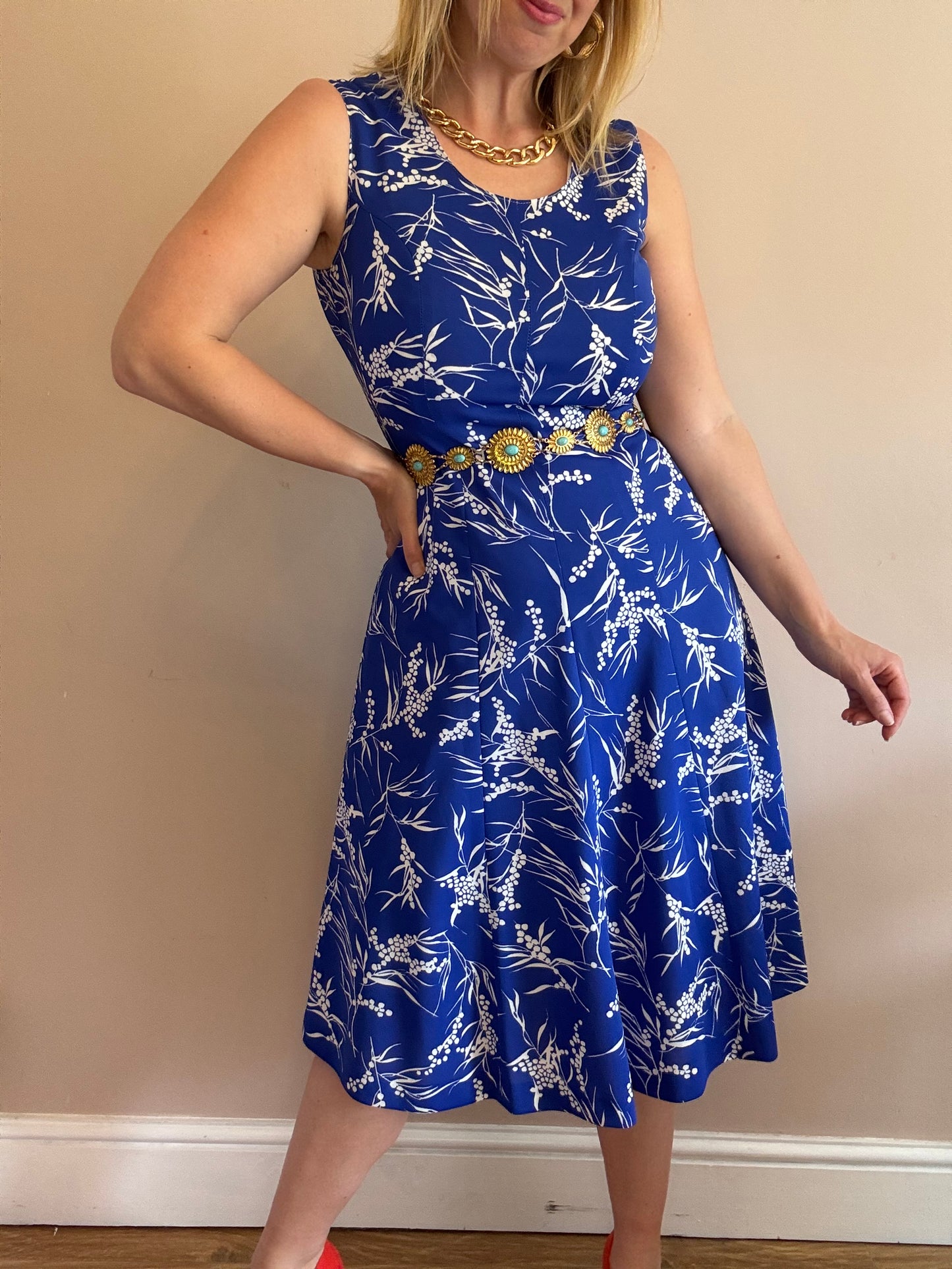 Vintage Royal Blue dress