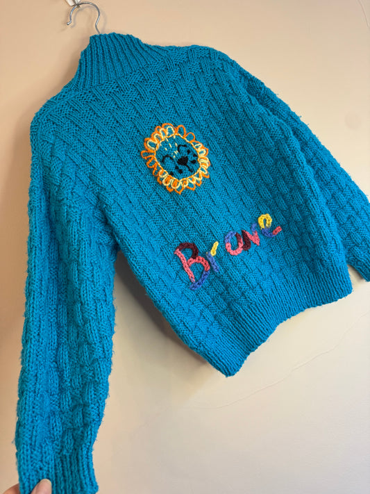 ‘Brave’ cardigan