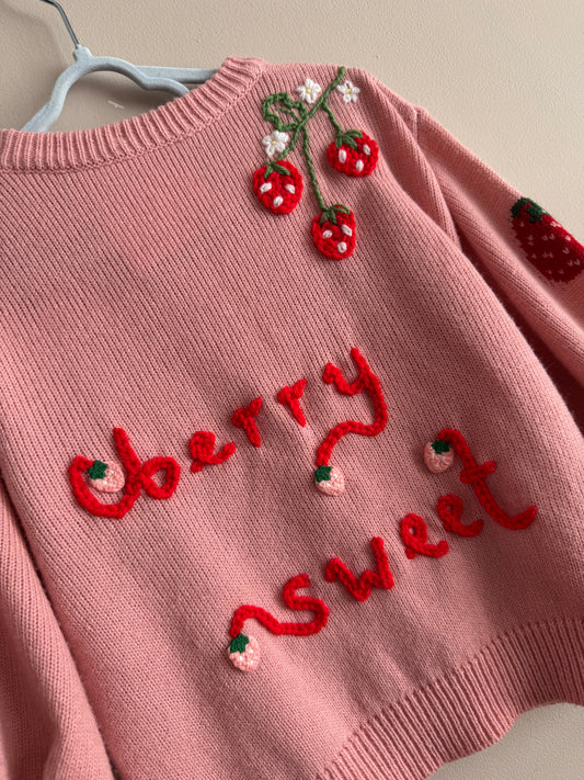 ‘Berry Sweet’ jumper
