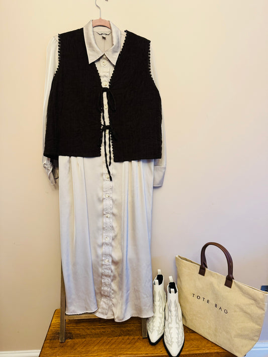 *New* quilted waistcoat