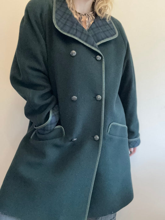 Vintage wool blend coat