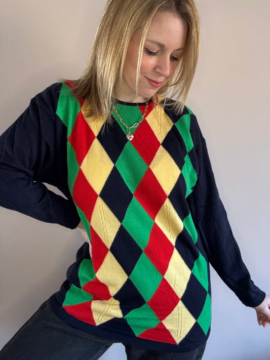 Vintage Pure New Wool Jumper