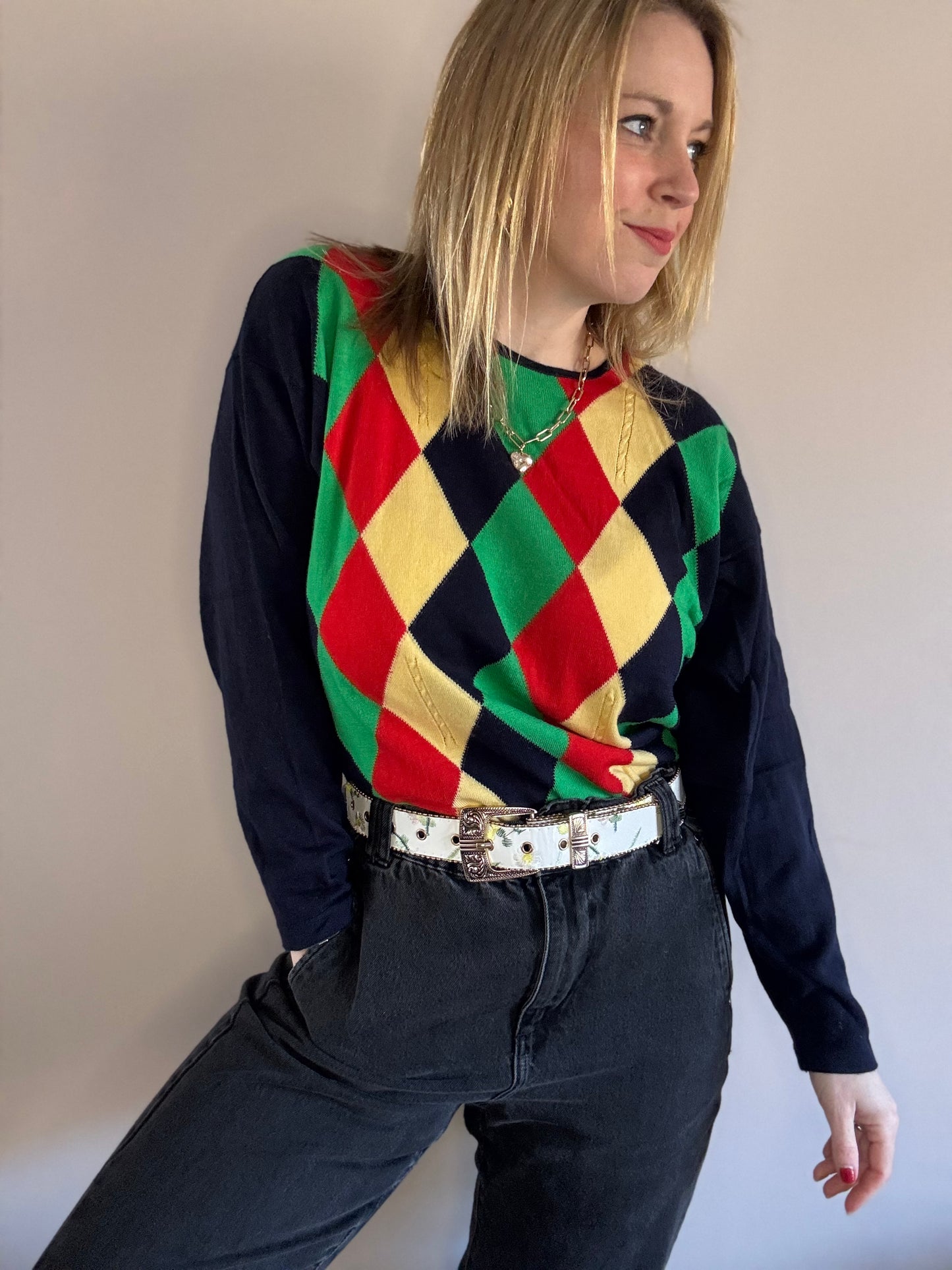 Vintage Pure New Wool Jumper